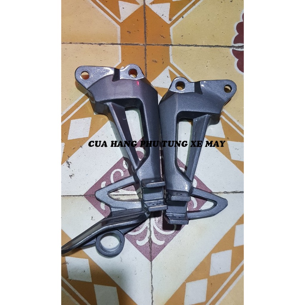 Pas nhôm chân sau cho xe Sirius - 1 cặp