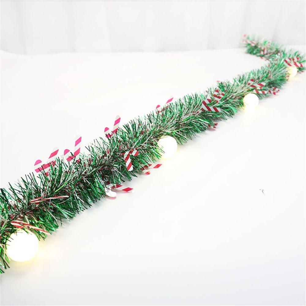 Dây Ruy Băng Lá Nhôm Nhiều Màu Treo Trang Trí Cây Thông Giáng Sinh