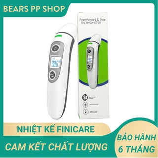 Nhiệt kế điện tử hồng ngoại Finicare đo trán đo tai, máy đo thân nhiệt không tiếp xúc, độ chính xác cao