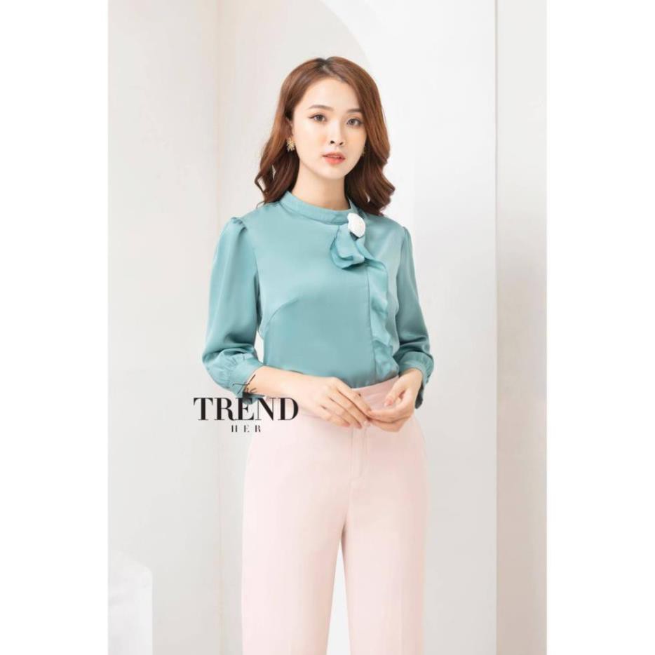 Quần vải ống suông công sở mềm, lên dáng đẹp thanh lịch có size to, bigsize | BigBuy360 - bigbuy360.vn