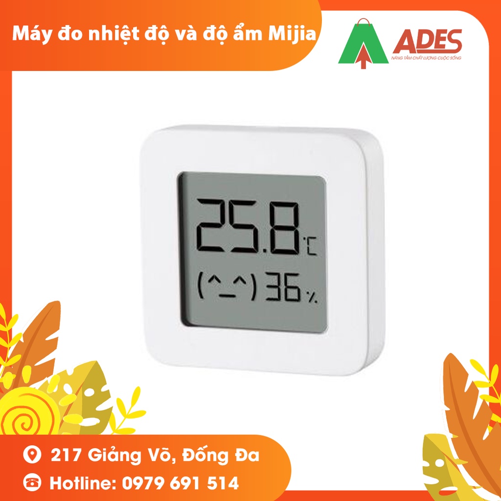 Đồng hồ đo nhiệt độ và độ ẩm Xiaomi Mijia 2 - Bảo hành Chính hãng