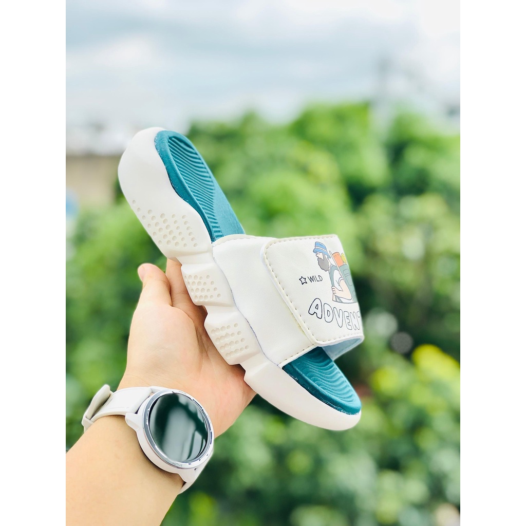 Dép 𝐀𝐃𝐕𝐄𝐍𝐓𝐔𝐑𝐄 ❤️FREESHIP + FullBox❤️dép adv quai ngang thể thao nam nữ adventure đế độn cao chất xịn VNXK 1-1