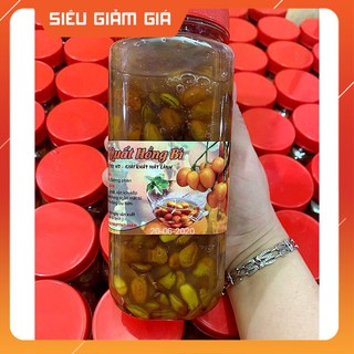 [FREESHIP- SP NEW] Siro Quất Hồng Bì ngâm đường phèn đặc biệt - Siro được săn lùng số 1 mùa Hè