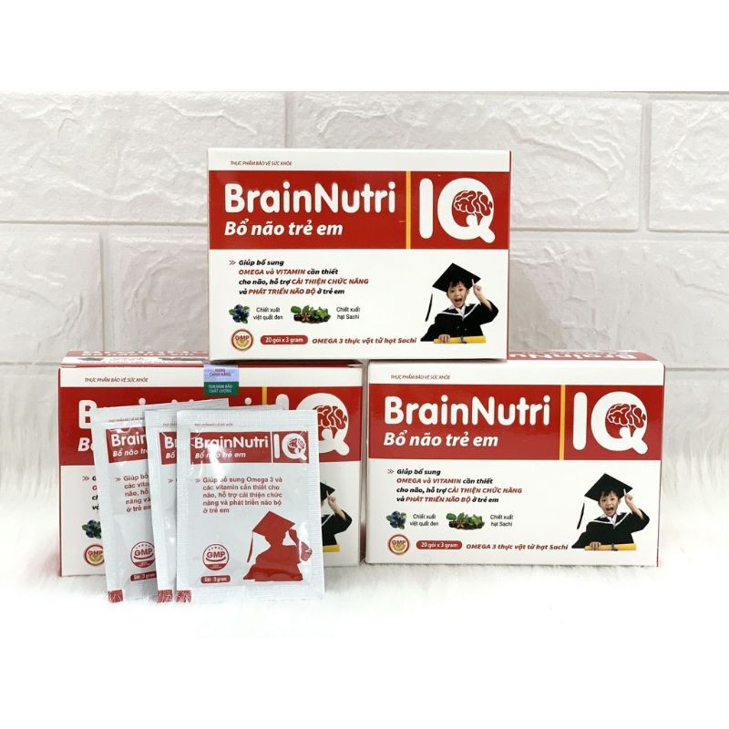 Cốm bổ não Brain Nutri IQ - Hỗ trợ cải thiện chức năng và phát triển não bộ ở trẻ em