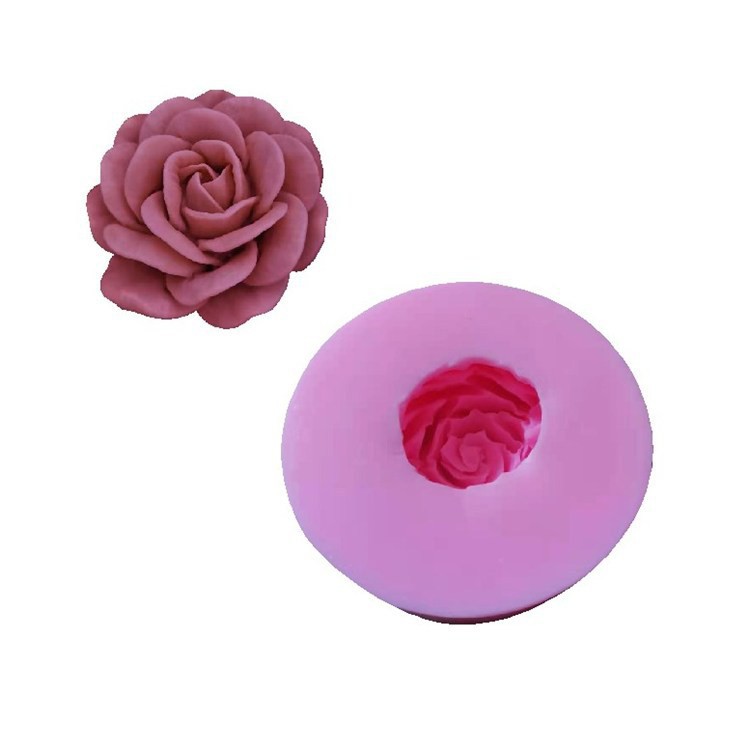 Khuôn Silicon Hoa Hồng Kiss 7,2 cm mã HK72