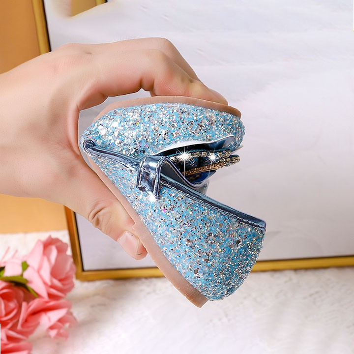 Giày búp bê công chúa Elsa mẫu mới 2020