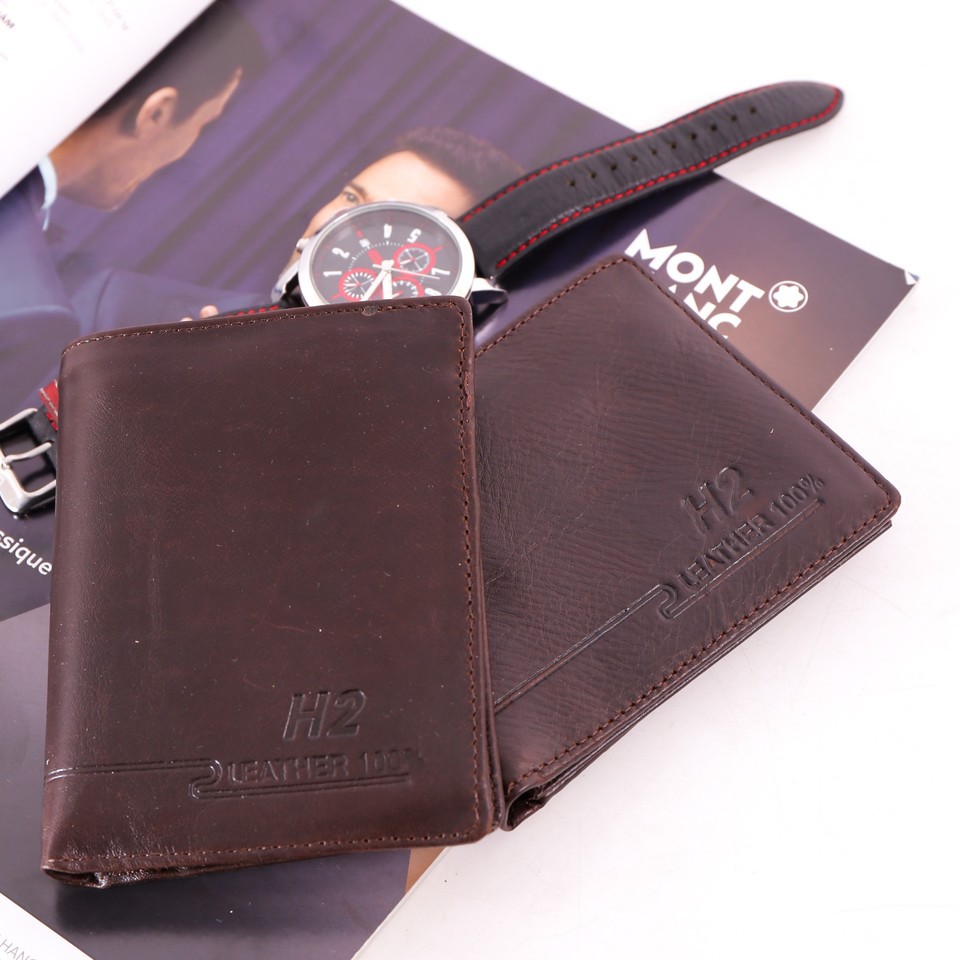 Ví da bò Đồ Da H2 thời trang - H2leather