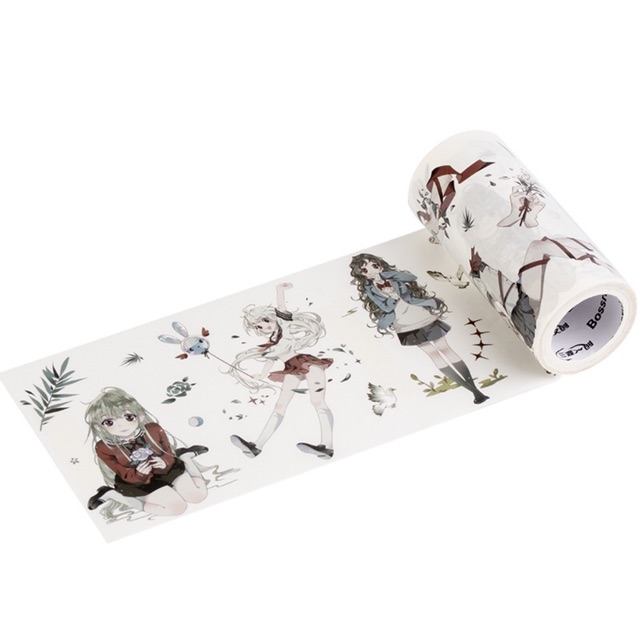 Washi tape anime 2020 bản to dài 5m