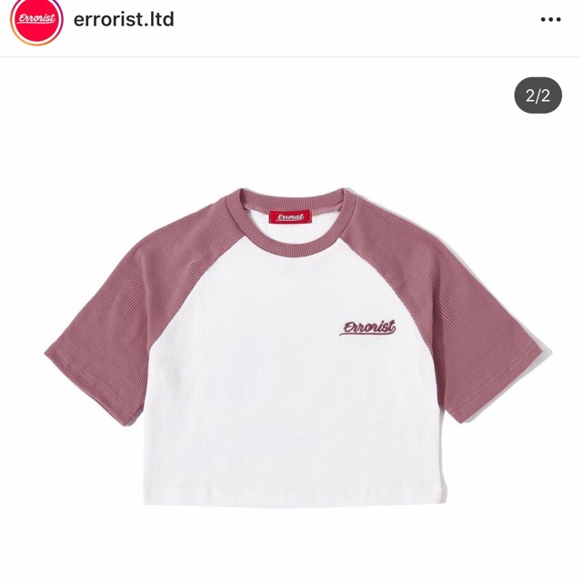 áo croptop errorist