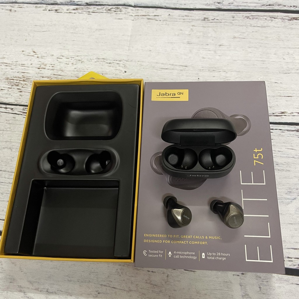 Tai Nghe Bluetooth 5.0 ❤️FREESHIP❤️ Tai Nghe Không Dây Jabra Elite 75T