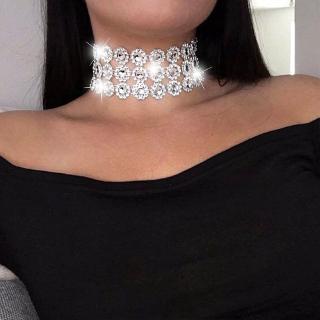 Choker đeo cổ đính đá cực đẹp và sang trọng