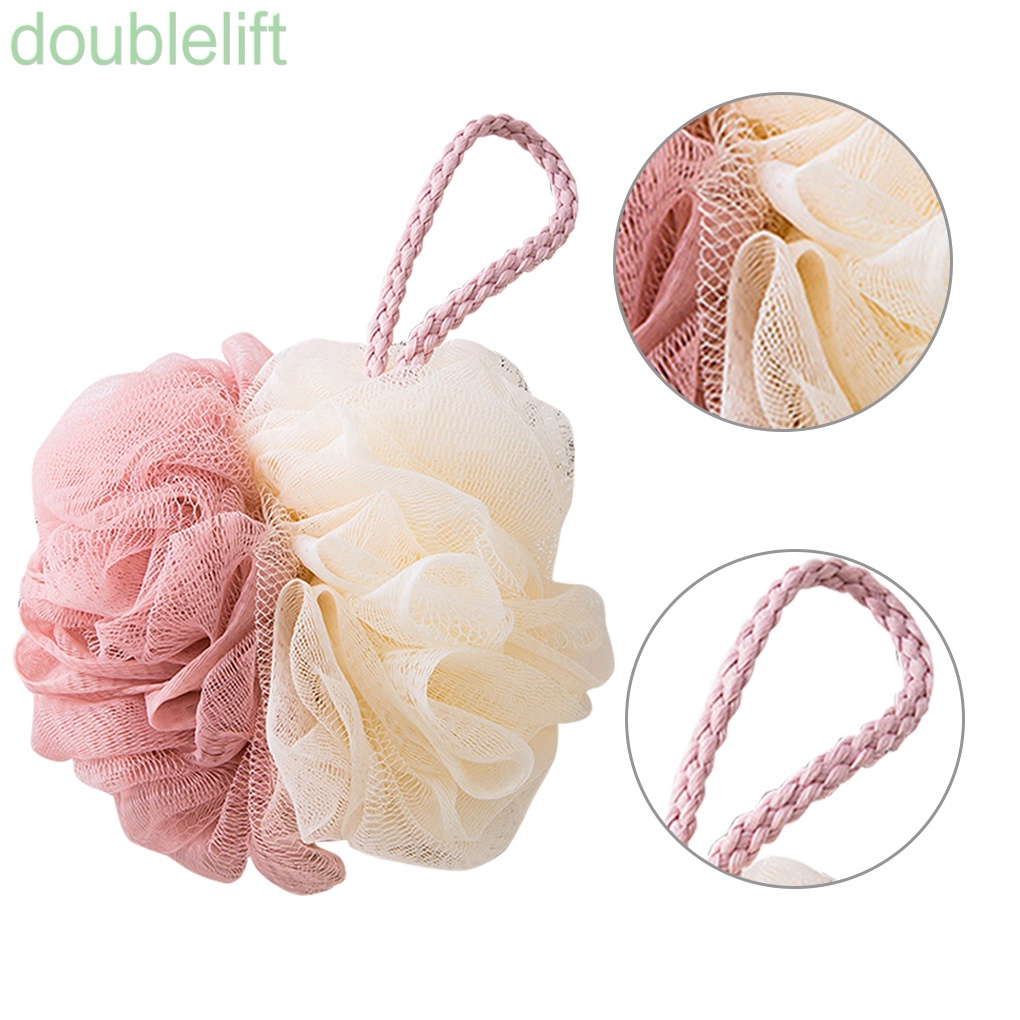 Bông tắm vệ sinh cơ thể bằng lưới 11cm nhiều màu sắc tiện lợi khi đi du lịch