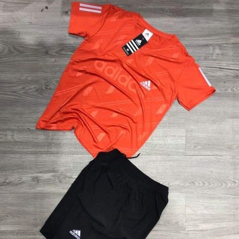 Bộ Hè Nam, Bộ Thể Thao Nam Adidas Cộc tay chất liệu thun lạnh mềm mịn - TM03 | BigBuy360 - bigbuy360.vn