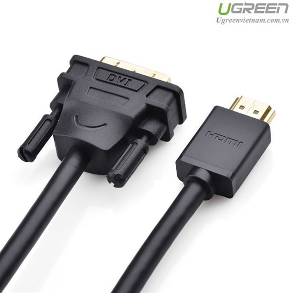 Cáp chuyển HDMI sang DVI 24+1 dài 2M Ugreen UGR-10135 - Sản phẩm chất lượng cao