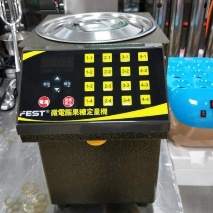 Máy định lượng đường Fest RC16 có Quà tặng Ly đong 100ml + Thìa bar 26cm D122