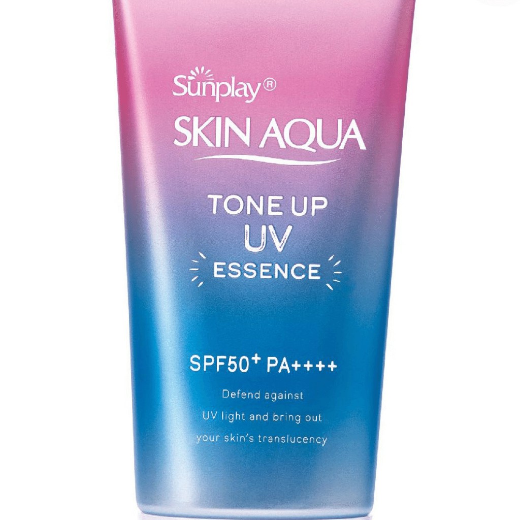 Free Ship Kem chống nắng dành cho da khô/thường Sunplay Skin Aqua Tone Up UV Essence Lavender SPF50+ PA++++ (80g)