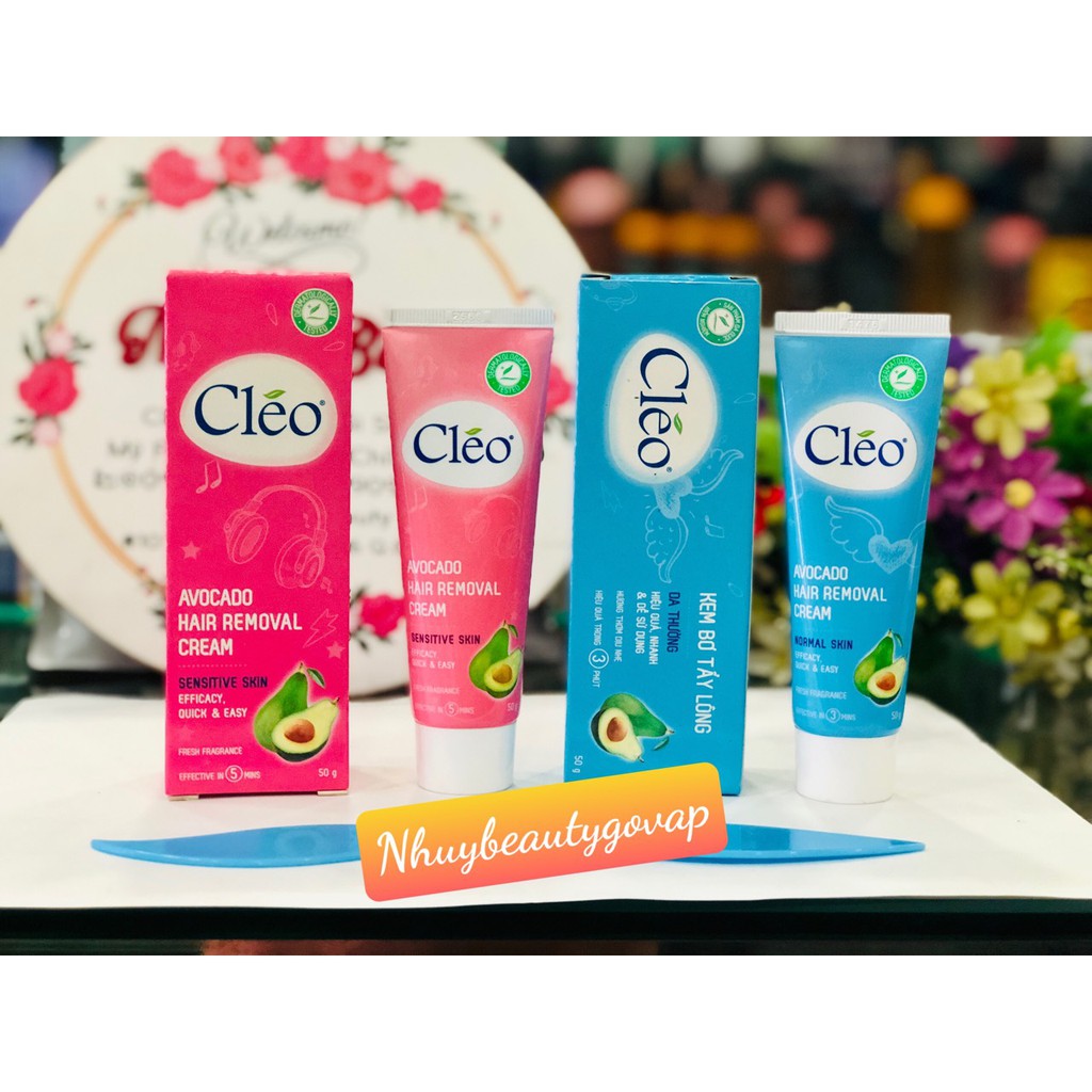 Kem Bơ Tẩy Lông Cleo 25g và 50g (Hàng chính hãng)