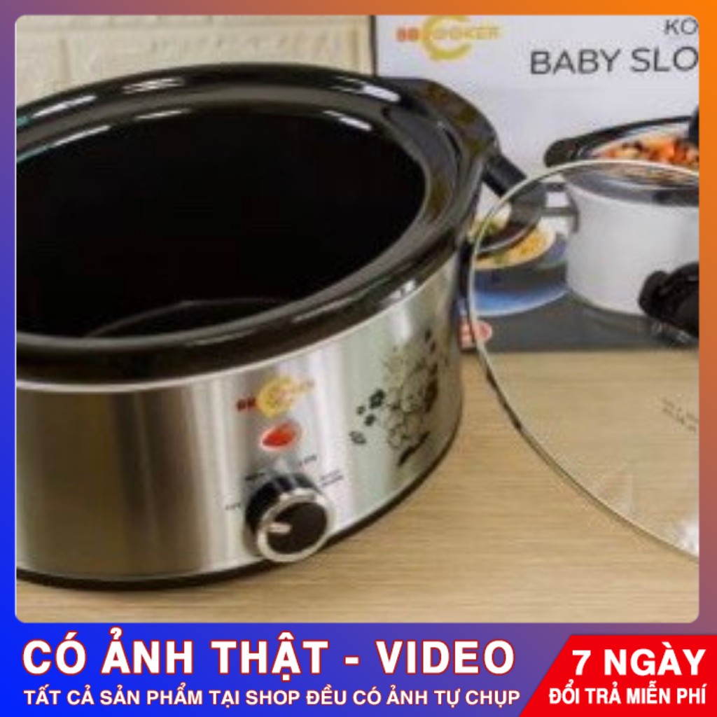 Nồi Nấu Cháo Đa Năng BBCooker BS35 – 3.5 Lít – Nồi Nấu Cháo Chậm – Nồi Nấu Dinh Dưỡng – Chính Hãng – Bảo Hành 12 tháng