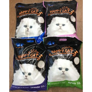 Cát mèo Happy Cat 10L, cát vệ sinh cho mèo vón,khử mùi,ít bụi