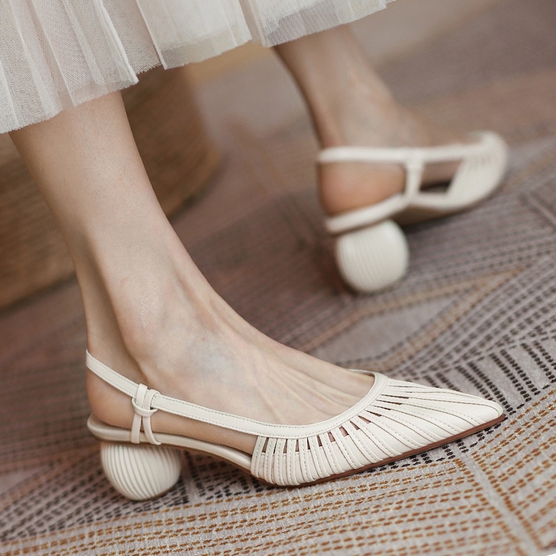 Giày cói trắng Melanie