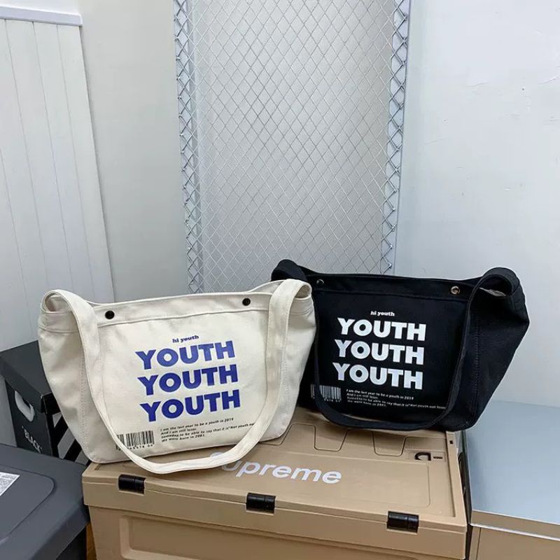 Túi đeo chéo unisex nam nữ YOUTH phong cách hàn quốc