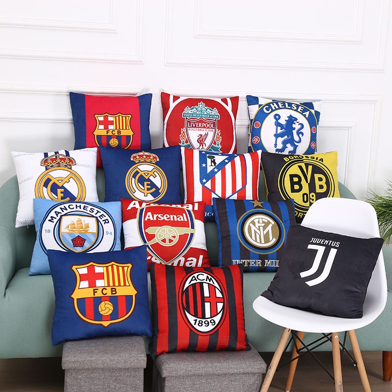 Vỏ Gối In Logo Đội Bóng Juventus Liverpool Arsenal Mùa Giải 2022
