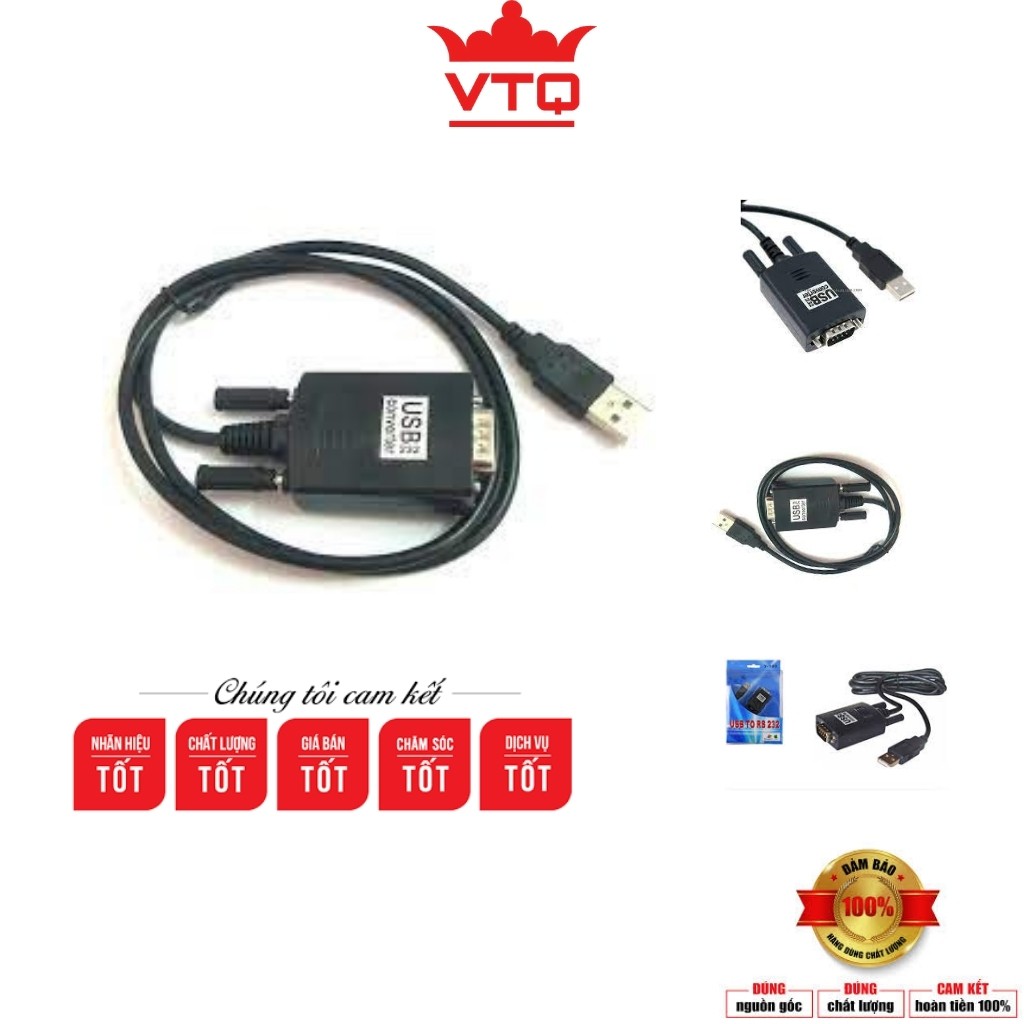 cáp chuyển usb to cam rs232