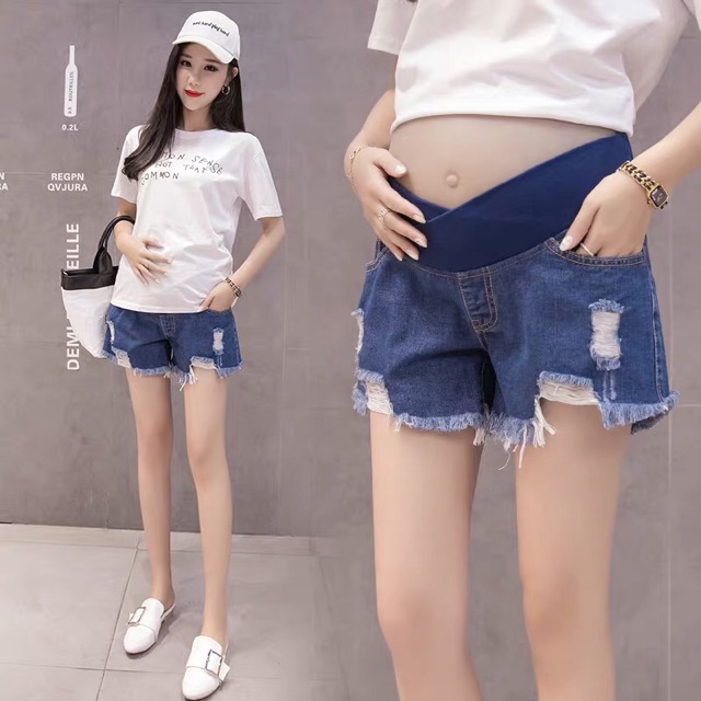 quần short bầu cạp chéo chất đẹp mát mặc hè hợp thời trang hàng quảng châu cao cấp✅sale 50%_sẵn hàng✅