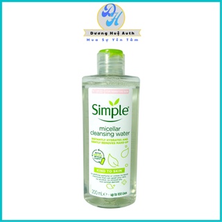 Nước Tẩy Trang Simple Micellar Cleansing Water 200ml