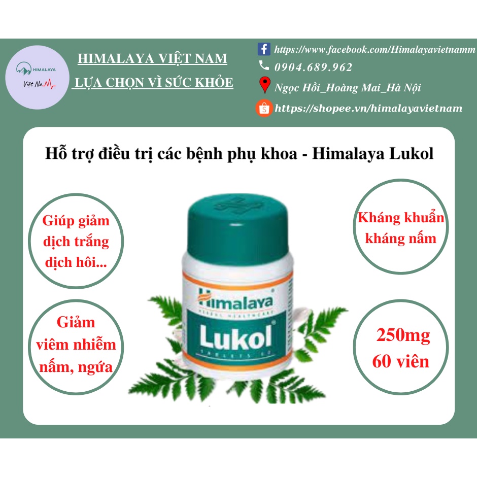 Viên uống cho phái nữ - Himalaya Lukol