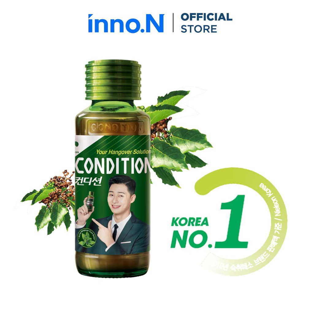 [inno.N] 01 chai Nước giải rượu Condition hỗ trợ giải rượu và giải độc gan 75ml