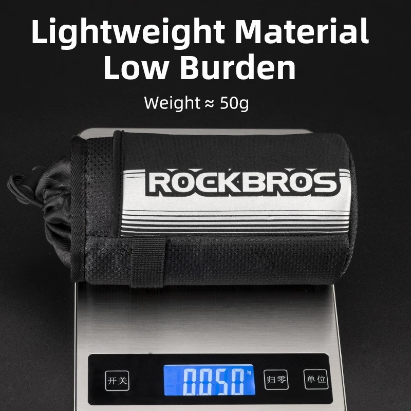 Túi đựng đồ ROCKBROS gắn tay lái trước xe đạp phản quang siêu nhẹ có thể tháo rời