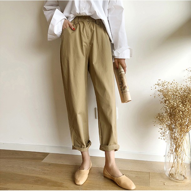 Nhập WAPCK102 giảm 25k đơn từ 200k - [GIÁ SỈ] Quần baggy kaki cài cúc (Sỉ từ 5sp bất kỳ) | BigBuy360 - bigbuy360.vn