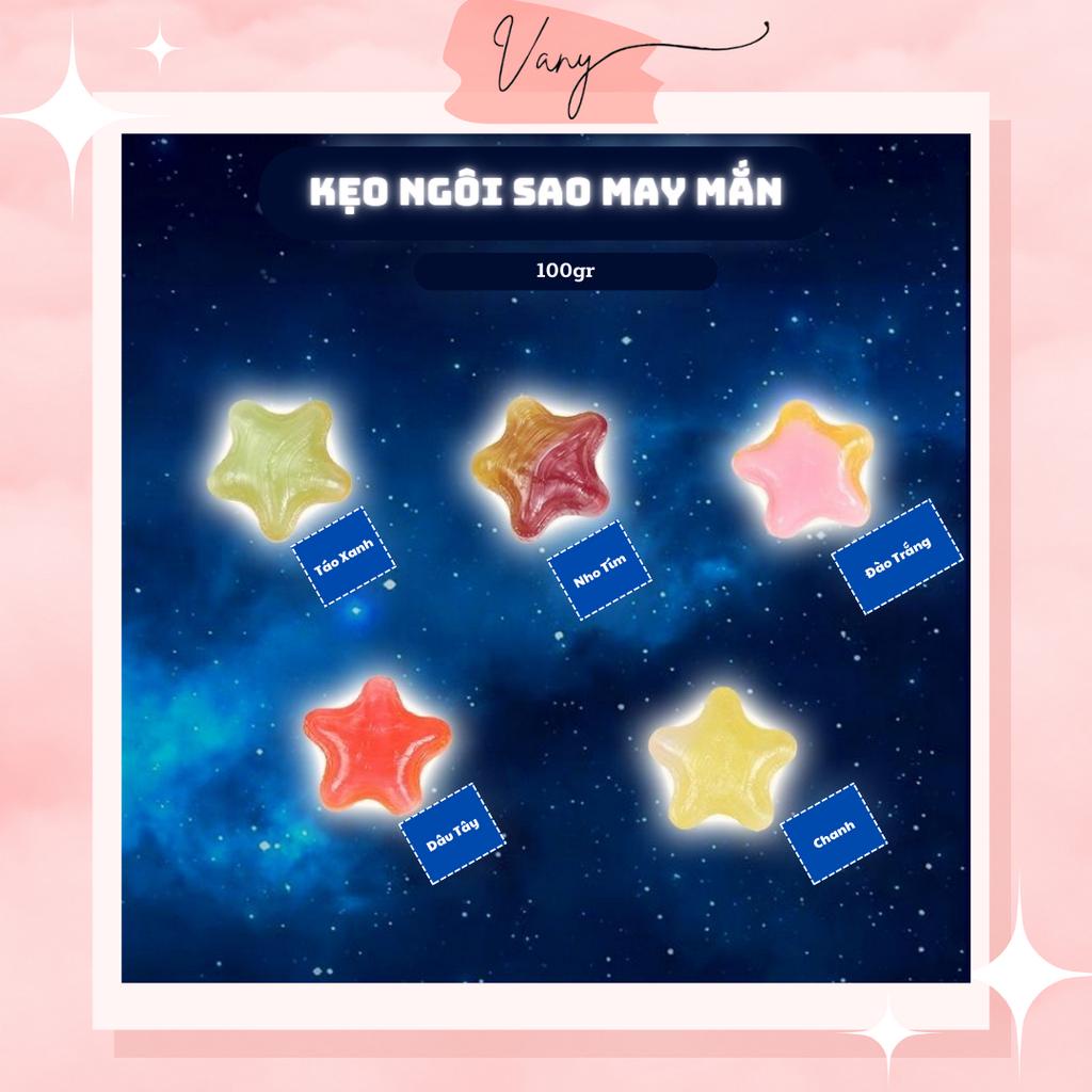 Kẹo Ngôi Sao May Mắn Vị Trái Cây Hot Tiktok 100gr