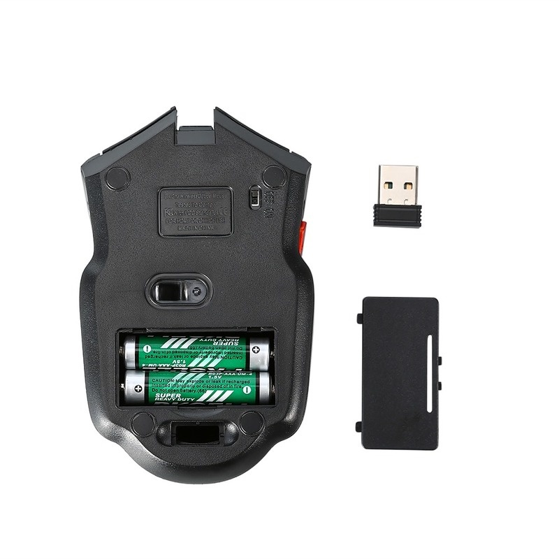 Chuột quang chơi game không dây tiện dụng đẹp mắt 2.4G cho PC/Laptop