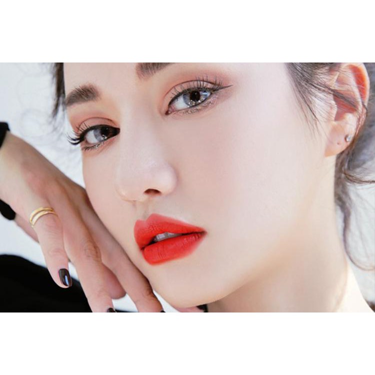 Son lì KISSON Matte Lipstick mã #3 ( màu đỏ cam)