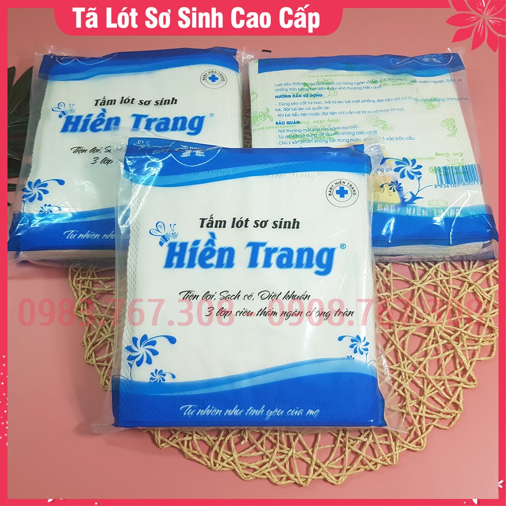 Bịch Tấm Lót Phân Xu Loại Cao Cấp Trắng ( 23-27 Tờ) Dày Dặn