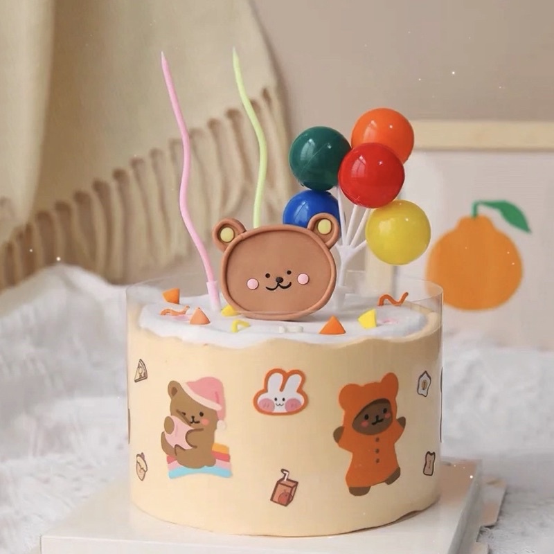 Bong Bóng Trang Trí Bánh Kem Ngộ Nghĩnh - Yori Party