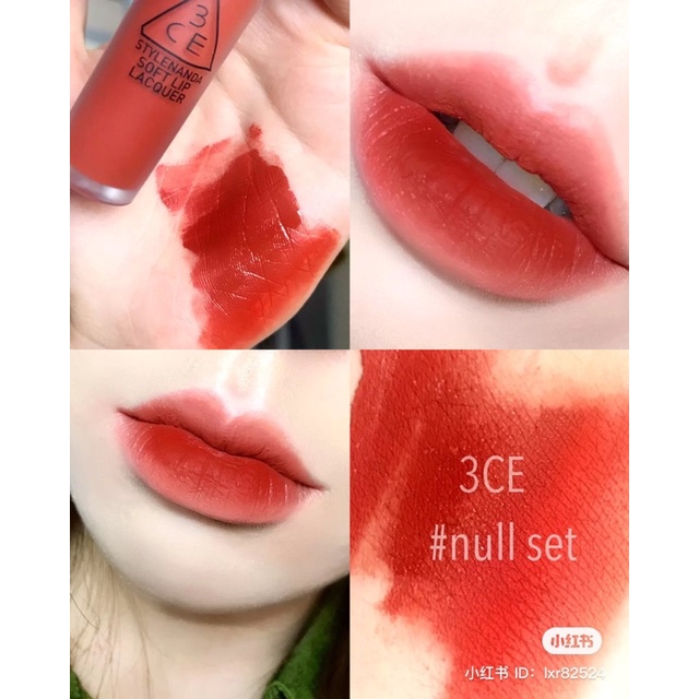 SON KEM LÌ 3CE SOFT LIP LACQUER