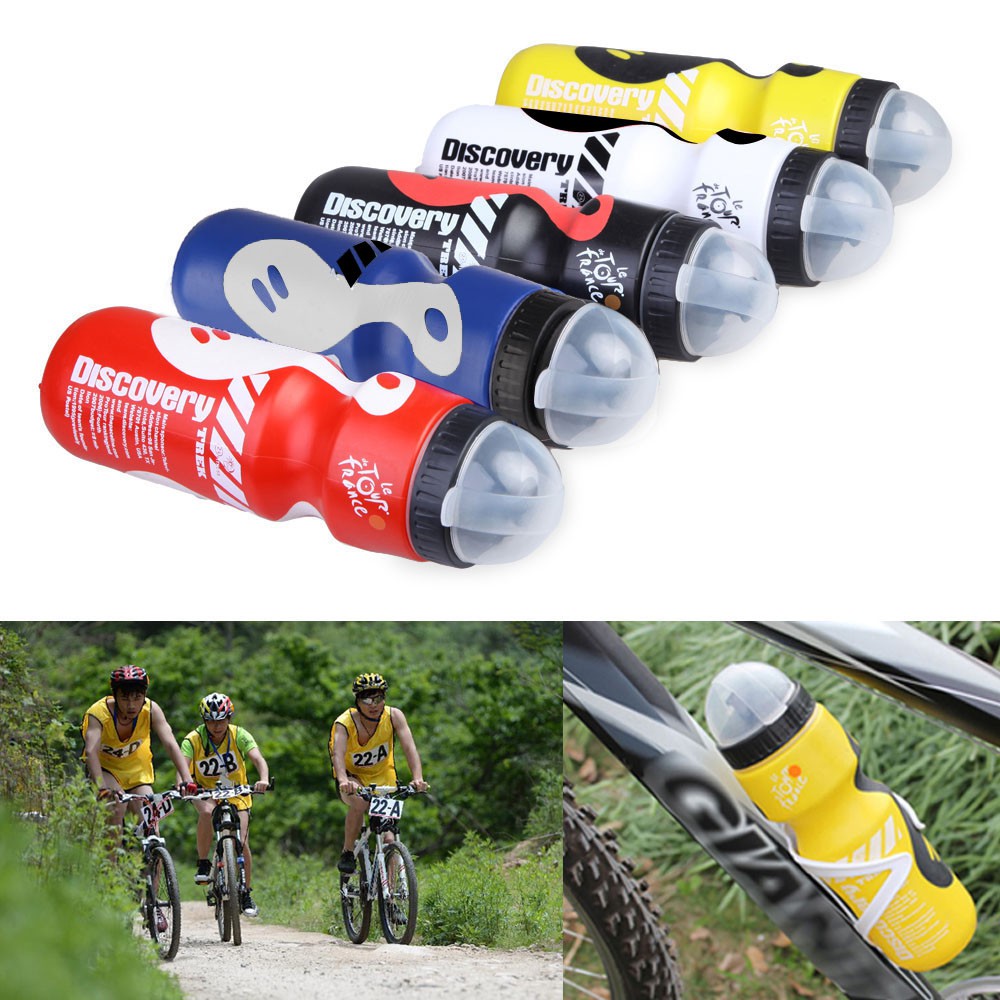 Bình Nước Thể Thao 650ml Nhiều Màu Tiện Dụng