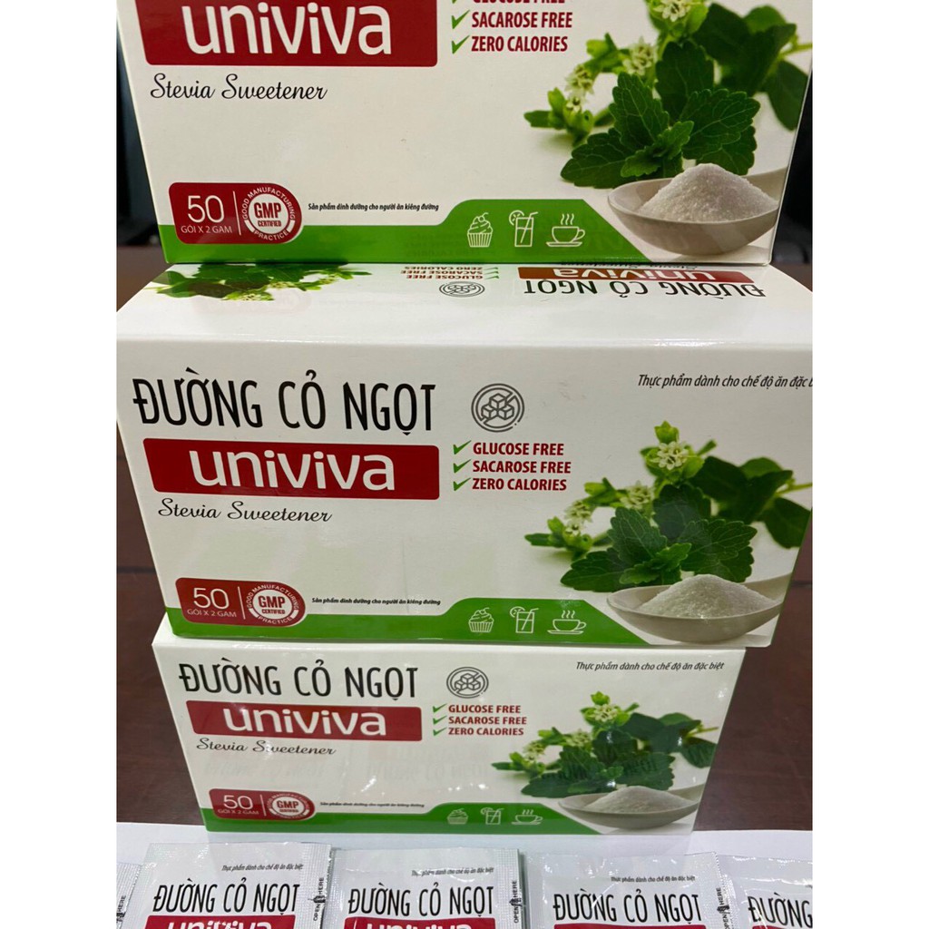 Đường cỏ ngọt UniViva -  đường ăn kiêng, không cung cấp glucose, không làm tăng đường huyết, ít calo - cvspharmacy