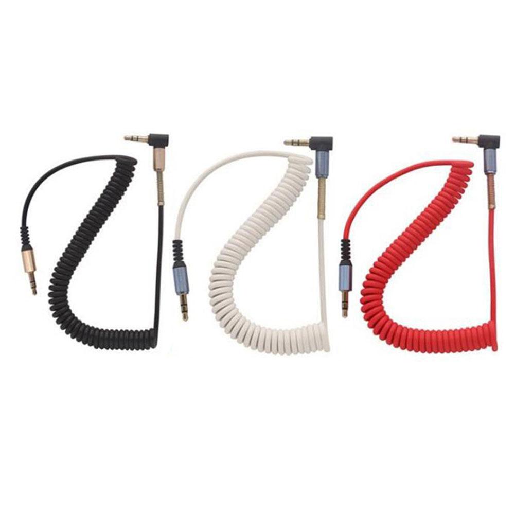 Dây Cáp Âm Thanh Xoắn Ốc Chuẩn 3.5mm Nhiều Màu Sắc