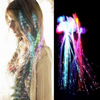 Kẹp tóc hình dây bện có đèn LED sáng tạo