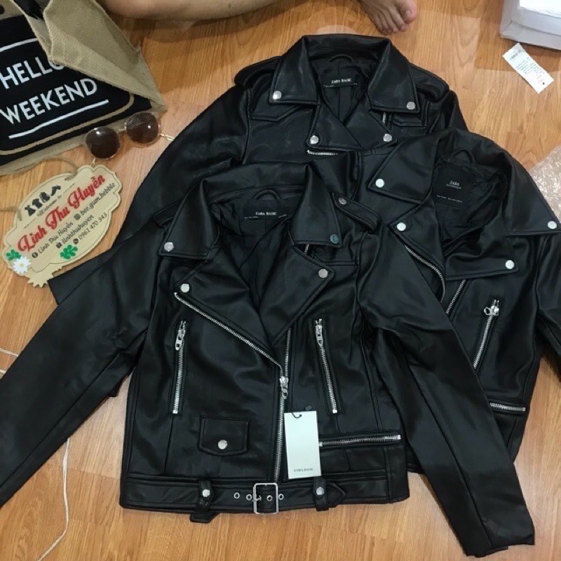 ÁO DA ZARA, thời trang thu đông, nam nữ