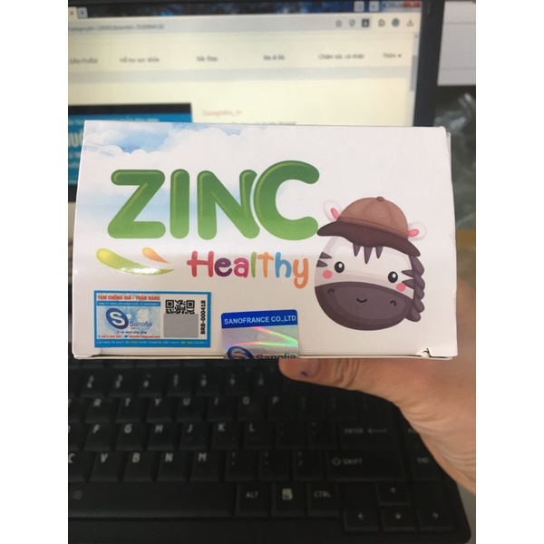 KẼM DẠNG THẠCH ZINC HEALTHY
