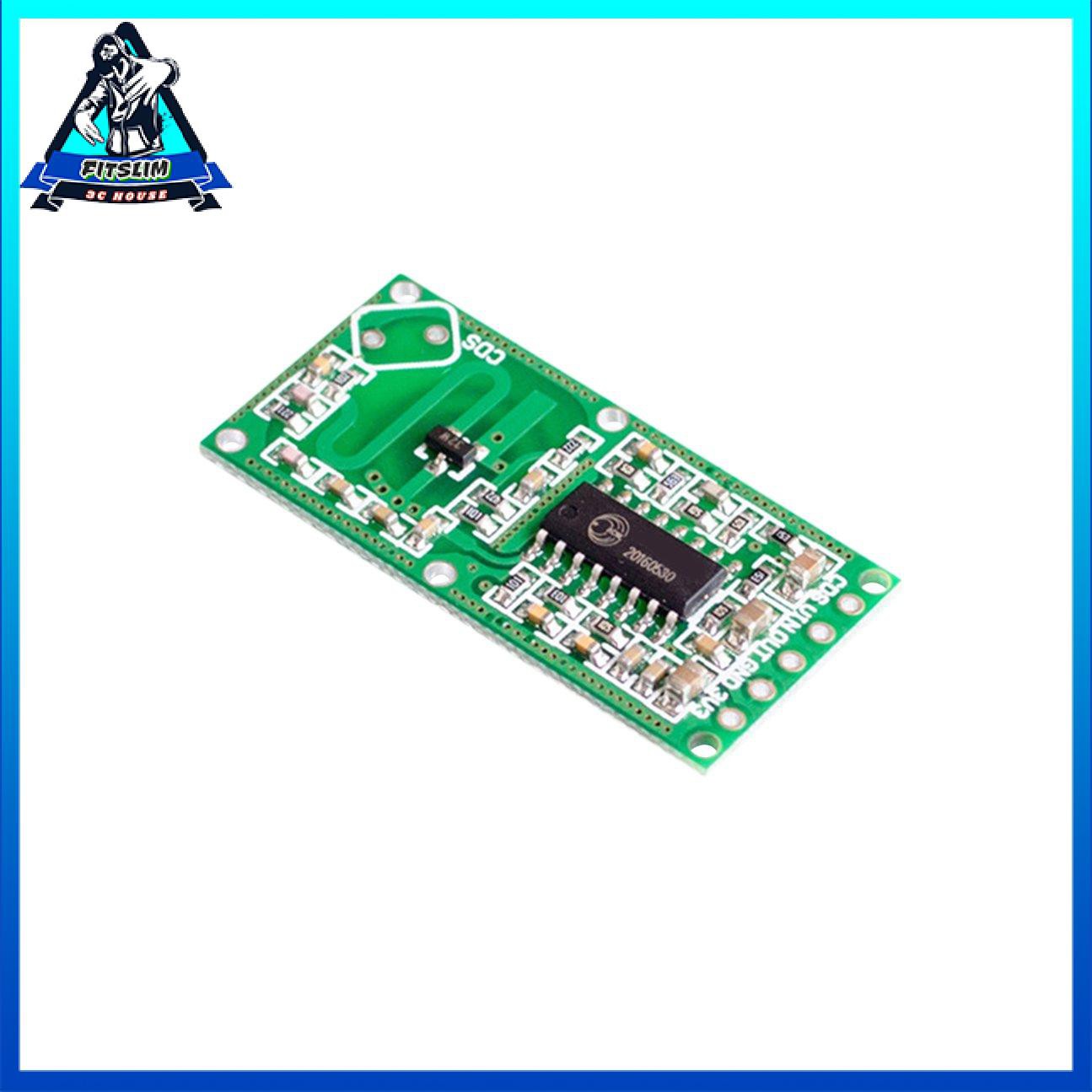 RCWL-0516 Mô-đun vi sóng phát hiện chuyển động cảm biến radar Doppler cho Arduino