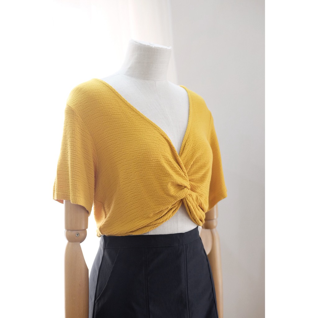 Ceci Cela - Áo Twist 0820 Vải Gân
