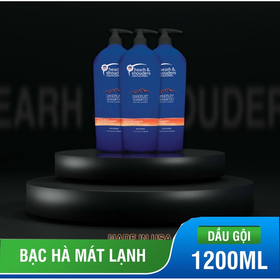 Dầu Gội Head Shouder Men 1200 ML