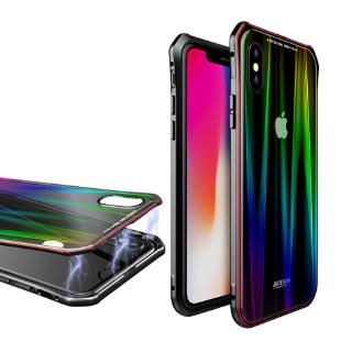 Ốp Điện Thoại Điện Thoại Điện Thoại Kính Cường Lực Màu Gradient Cho Iphone X