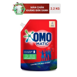 Nước giặt Omo Matic Túi 2.2kg